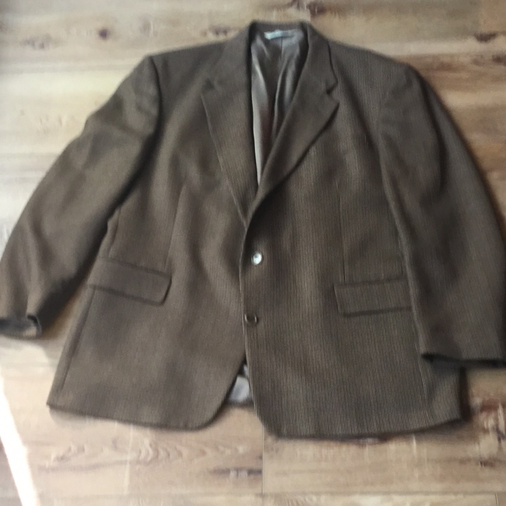 Men’s Vintage Three Button Wool Sports Jacket 46 L